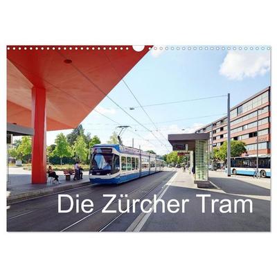 Die Zürcher Tram (Wandkalender 2027 DIN A3 quer), CALVENDO Monatskalender