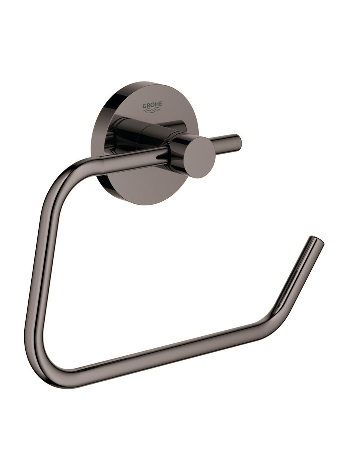 Grohe Essentials, WC-Papierhalter, hard graphite