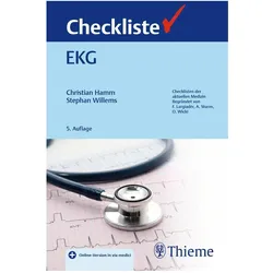 Checkliste EKG, Fachbücher von Stephan Willems, Christian Hamm