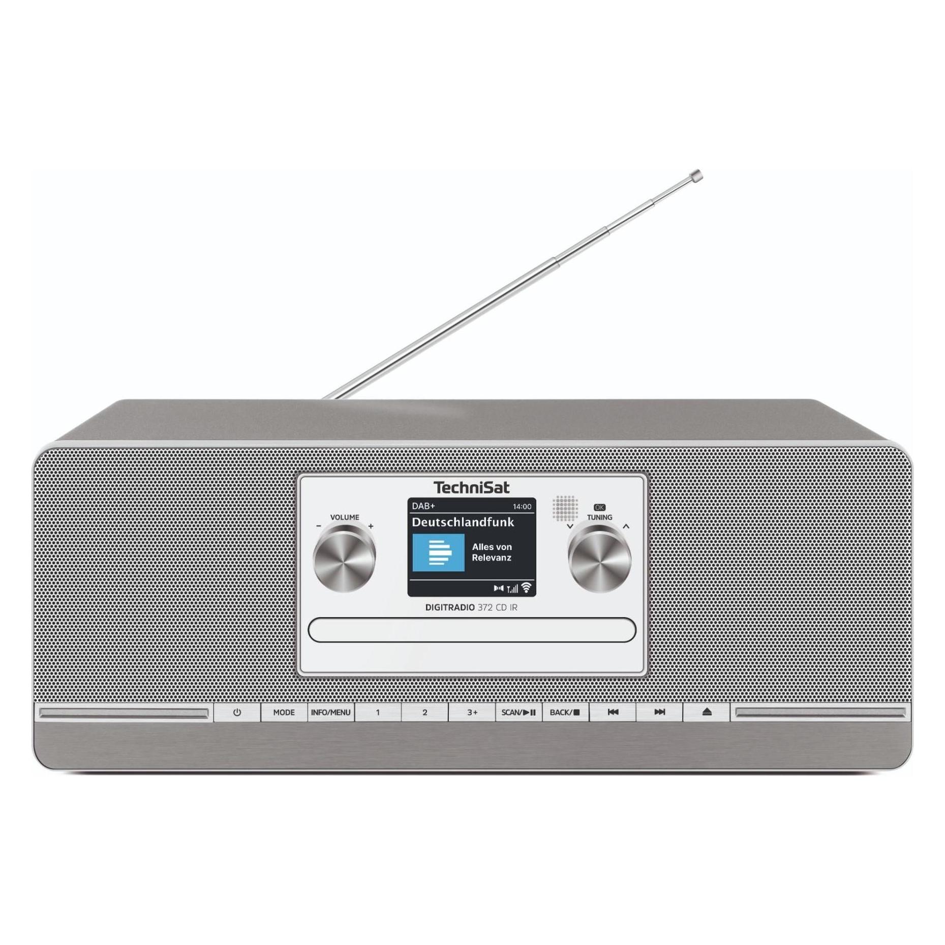 TechniSat DigatRadio 372 CD IR (DAB, DAB+, FM, Internetradio, Bluetooth, WLAN) (0001/5102)