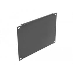 Delock 66663 10 Zoll Netzwerkschrank-Blindabdeckung Schwarz