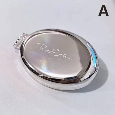 Fusion Finds Folding Comb Mirror Portable Pocket Hair Brush Compact Makeup Mirror For Travel a