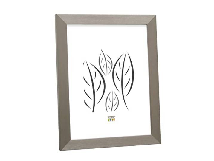 Deknudt lijst S41Vd1-20.0X25.0 fotolijst zilver, kunststof smal