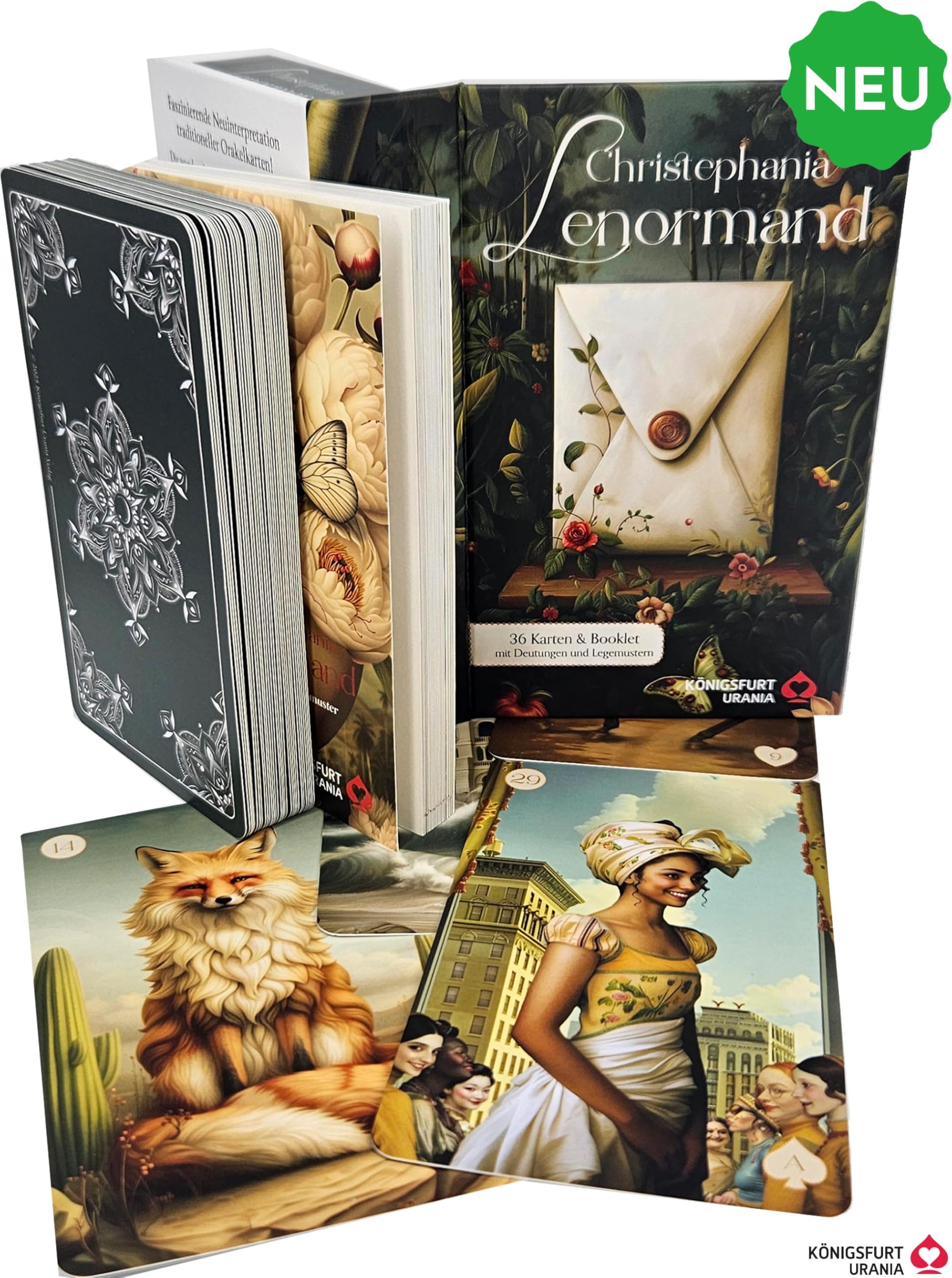 Christiane Neumann - Christephania Lenormand - 36 Karten & Booklet - Preis vom 12.10.2026 11:37:12 h