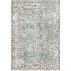 Bamyum, Teppich, Zuleo Bedruckter Teppich Chenille-Druck Maschinell Hergestellt 200 x 300 cm (200 x 300 cm)