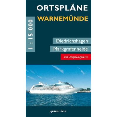 Ortspläne Warnemünde, Sonstige von , Grünes Herz, 978-3-86636-499-8