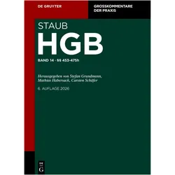 §§ 453-475h, Fachbücher von Mathias Habersack, Carsten Schäfer, Stefan Grundmann, Andreas Maurer, Harald Schoen, Benjamin von Bodungen