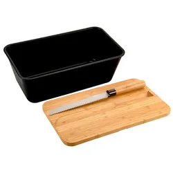 Kesper Brotbox inkl. Messer - B/H/T ca. 20.00x15.50x34.80