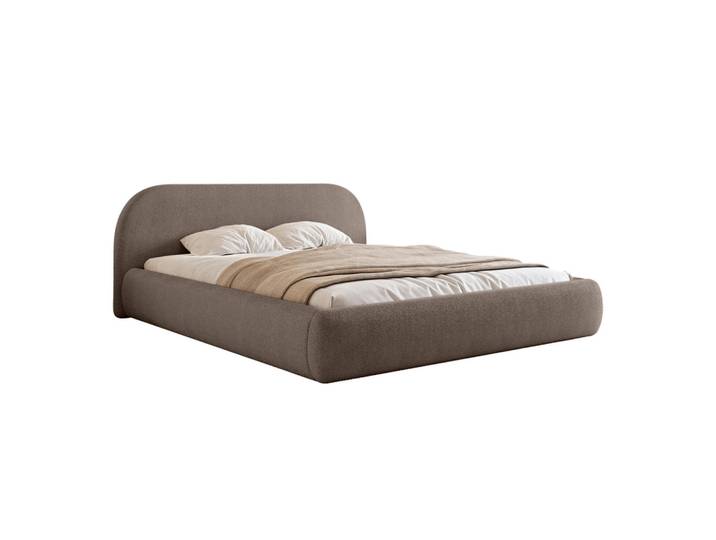 Fedve Polsterbett Lloret 160x200 cm, Braun, 200x160 cm, Schlafzimmer, Betten, Polsterbetten