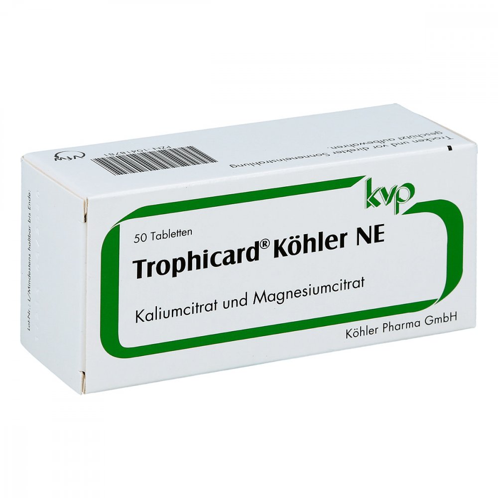 Köhler Pharma GmbH Trophicard Köhler NE Tabletten 10418781