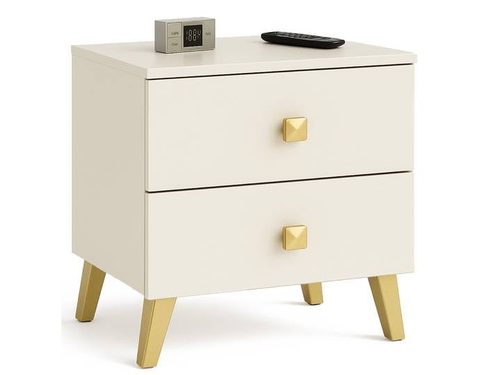 Nachttisch – MOBI – Kaschmir / Gold