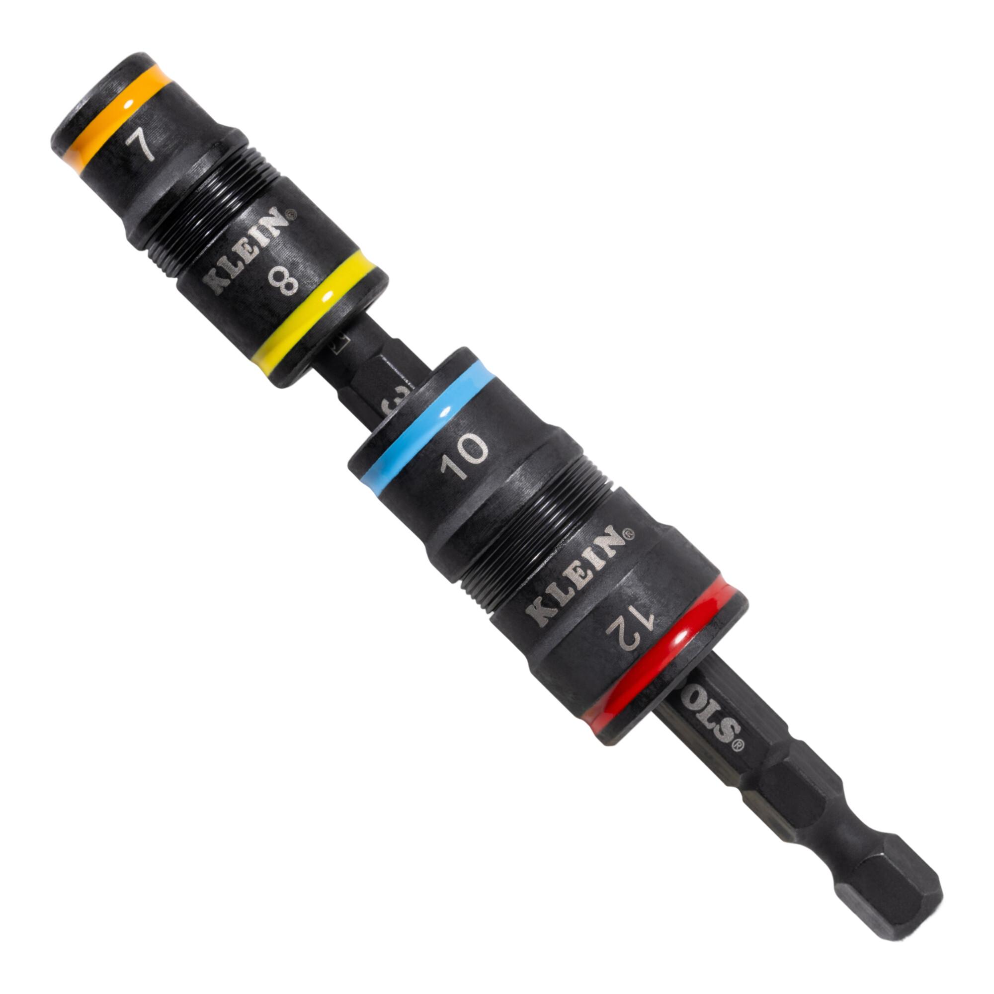 Klein Tools Flip Steckschlüssel 4 in 1 metrisch schlagfest (32932M)