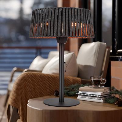 ZACHVO 1500W Portable Tabletop Outdoor Halogen Electric Patio Heater