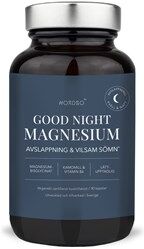 NORDBO Good Night Magnesium 90 kapsler VEGAN 90 stk