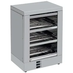 Schmaler elektrischer Toaster mit Quarz-Heizelementen, ohne Timer, 1800 W, 3 Bräunungsstufen
