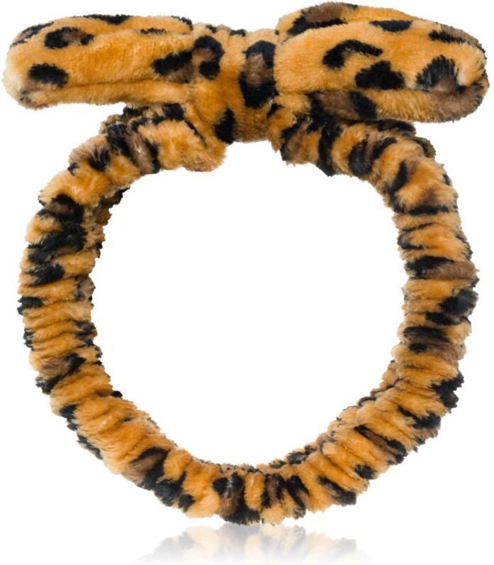 BrushArt Accessories Skincare headband spa headband Leopard 1 pc