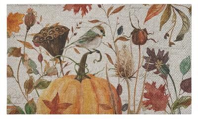 "Stupell Harvest Home Sketchbook Outdoor Door Mat, design by Livi and Finn, 18""x30"""