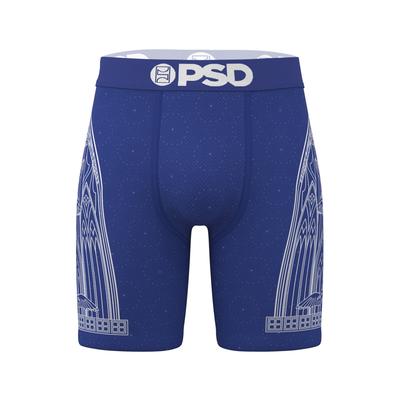 Boxershorts PSD "CONVICTION Herren", Herren, Gr. XXL, blau (multi), 88% Polyester, 12% Elasthan, Unterhosen