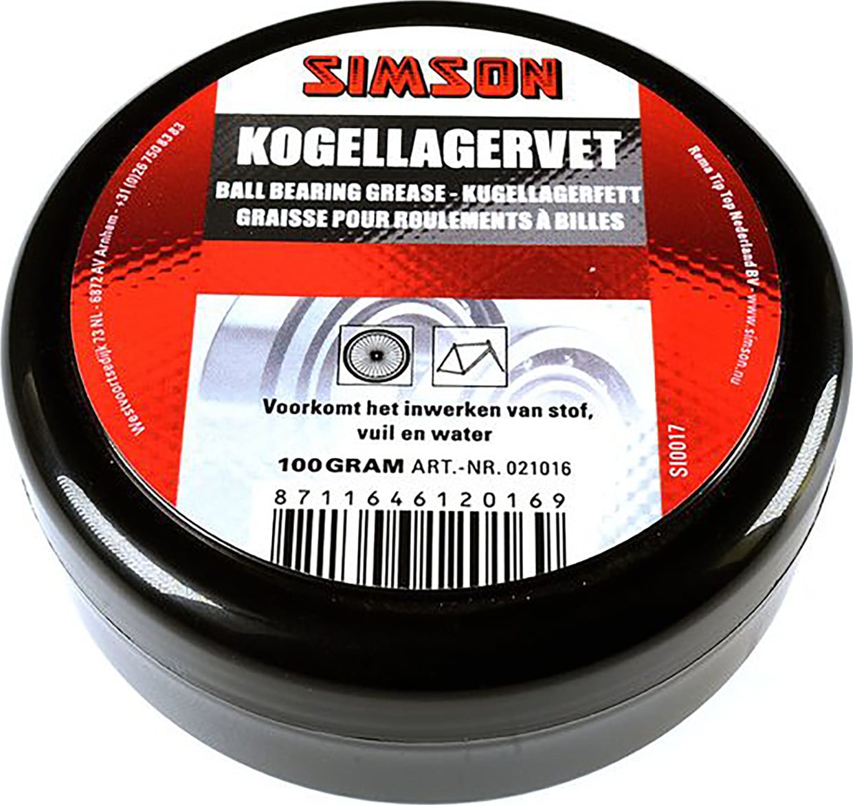 Simson kogellagervet, 100 g
