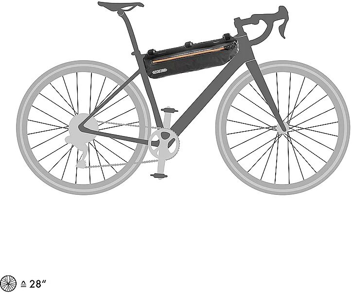 ORTLIEB Frame-Pack Toptube Oberrohrtasche 4L schwarz B