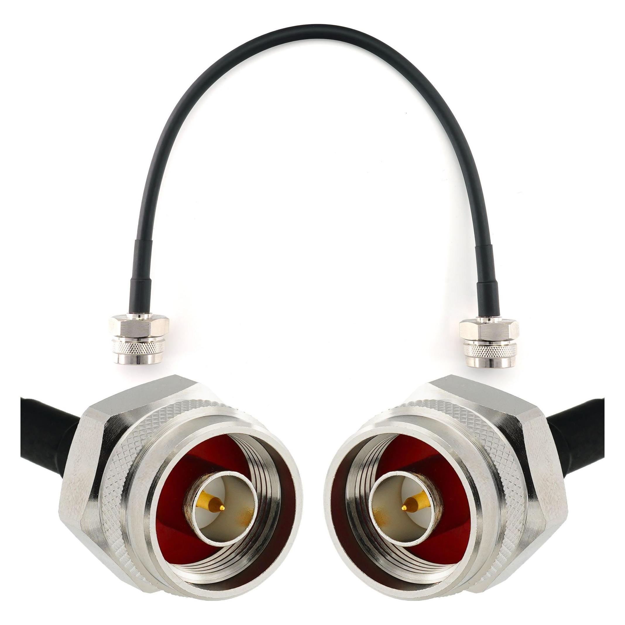 Rangeful N Male to N Male Hex 30cm Coaxial Cable??? HF240 (LMR240 equivalent) HF240-NMH-NMH-0.3 (Antennenkabel) (HF240-NMH-NMH-0.3)