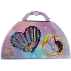 Undercover Unicorn Academy Malkoffer, 51-teilig