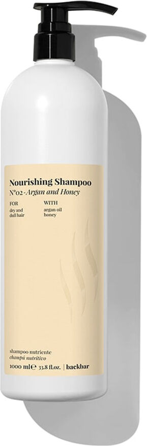 Farmavita Back Bar nourishing shampoo nº02-argan&honey; 1000 ml