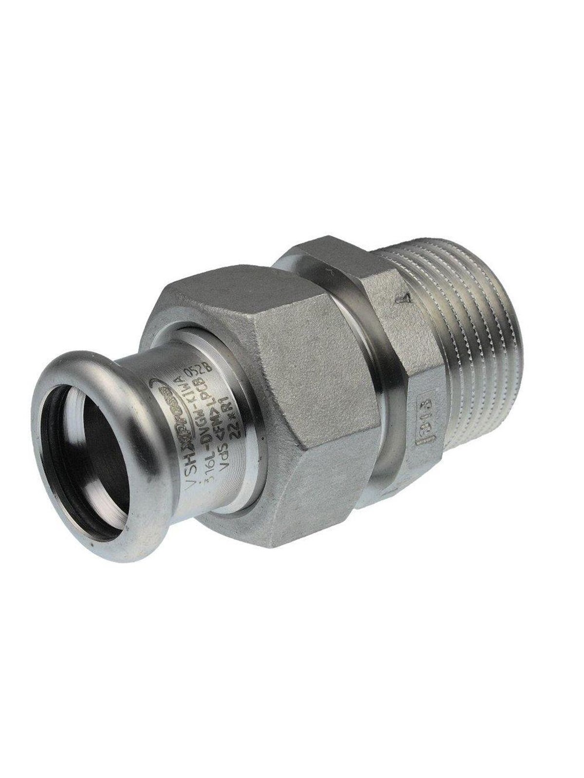 Vsh Fabrieken Xpr stainless str union ff 22xr1/2
