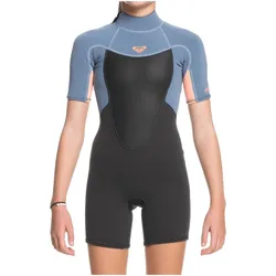 Roxy 2/2mm Prologue Girl BZ SS SP FL Kinder Neoprenanzug - schwarz blau