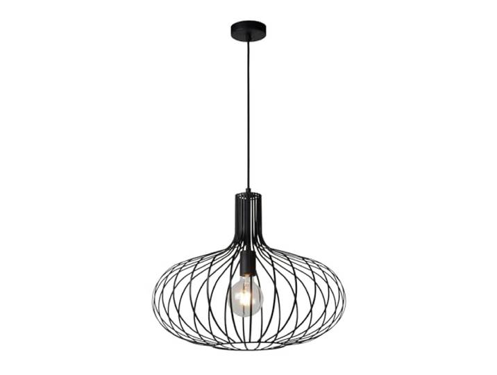 LUCIDE MANUELA - Suspension - Ø 50 cm - 1xE27 - Noir