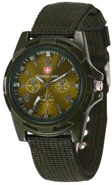 USA Free Shipping Shop Military Watch For Men Tactical Analog Quartz Watch With Green Nylon Strap green