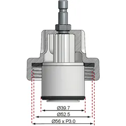 BGS Adapter Nr. 14 für Art. 8027 / 8098 für Ford - 8027-14