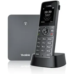 Yealink Schnurlostelefon W73P, Telefon, Grau