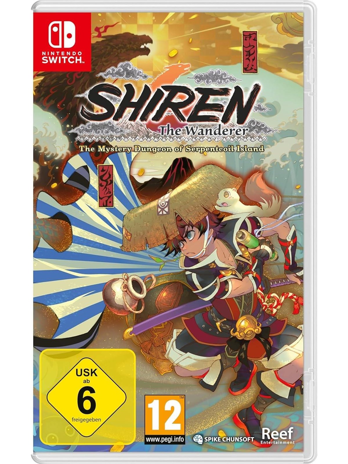 Shiren the Wanderer: The Mystery Dungeon of Serpentcoil Island - Nintendo Switch - RPG - PEGI 12