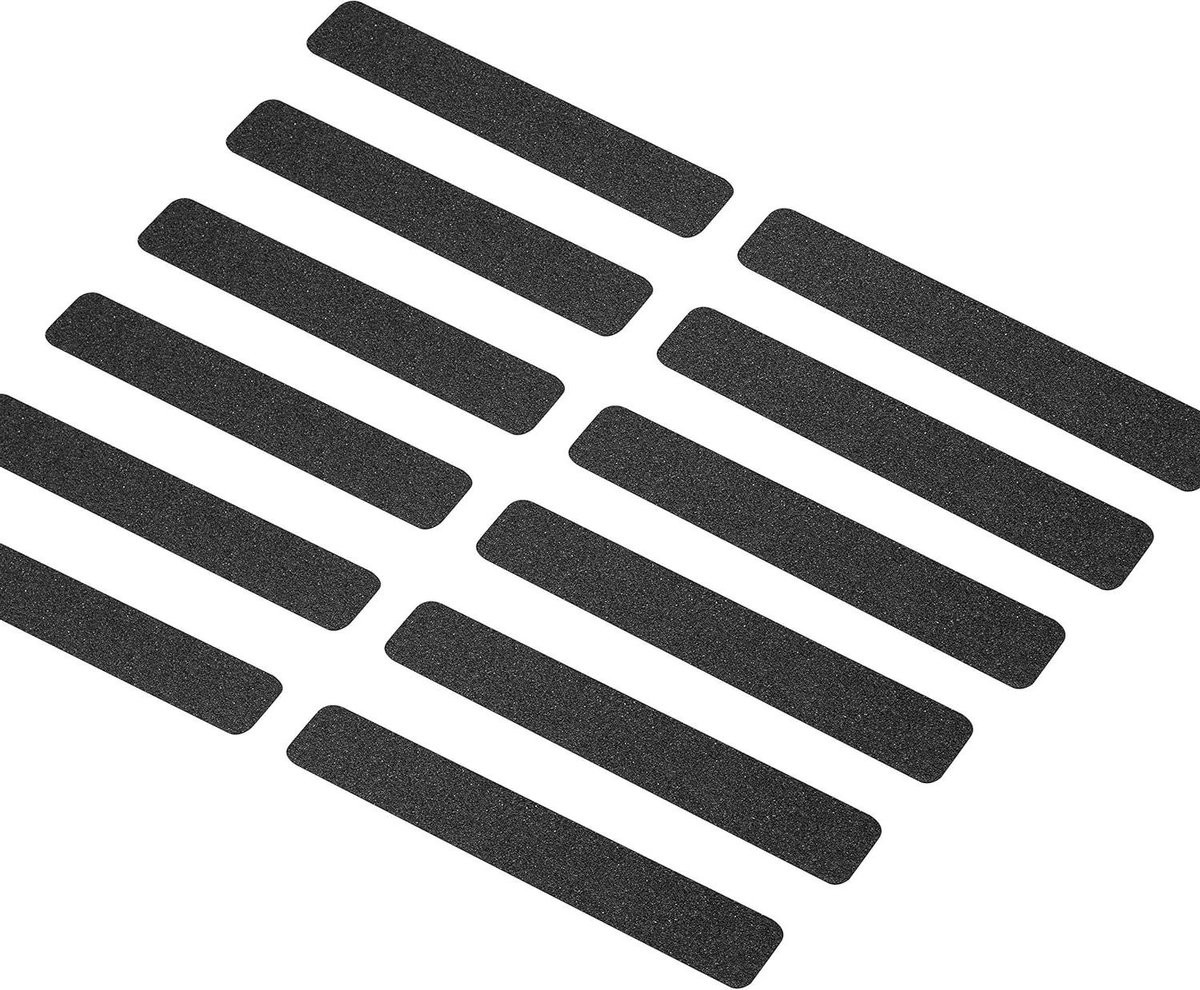 Antislip Tapes Stootkussens Treden Zwart 2x12 Inch