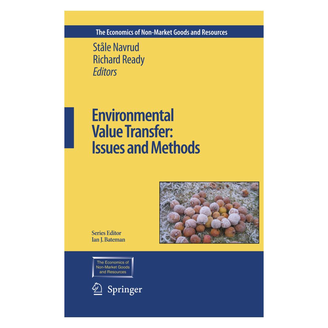 Springer Environmental Value Transfer: Issues and Methods (Englisch, Softcover, Richard Ready, Ståle Navrud) (55378512)
