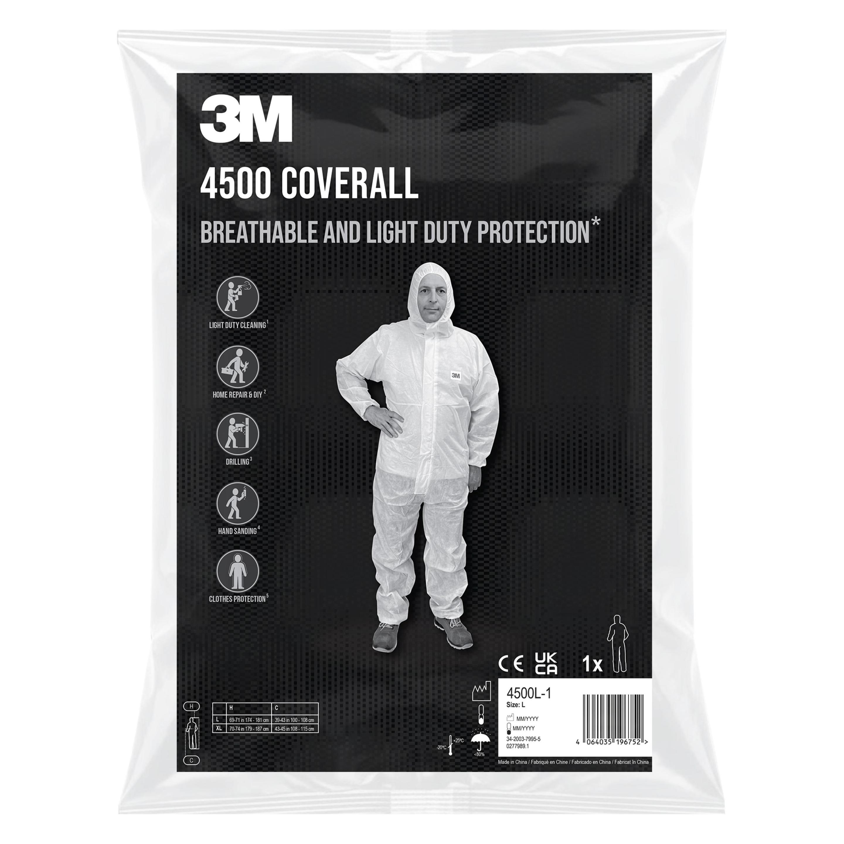 3M Schutzanzug (L, 1x) (4500L-1)