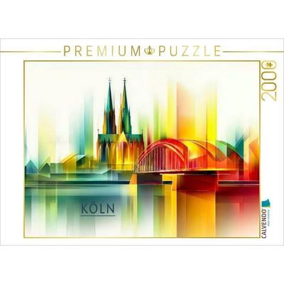CALVENDO Puzzle Köln | 2000 Teile Lege-Größe 90 × 67 cm Foto-Puzzle für glückliche Stunden, von , Calvendo Puzzle