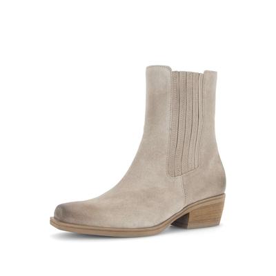 Cowboy Boots GABOR "Cowboy Boots", Damen, Gr. 38, beige, Schuhe