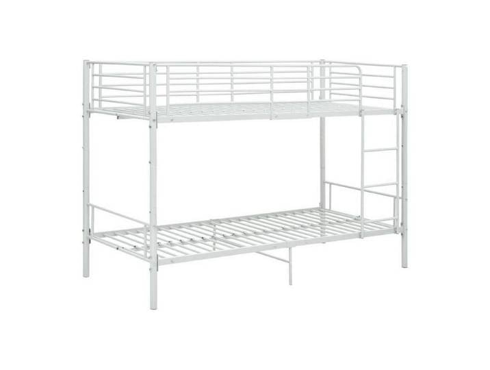 LuxusKollektion Etagenbett Etagenbett Metall 90x200cm Weiß (1-St)