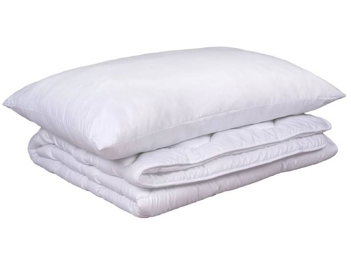 Duvet +1 Pfulmen DUVETTE 160x210cm + 65x100cm weiss
