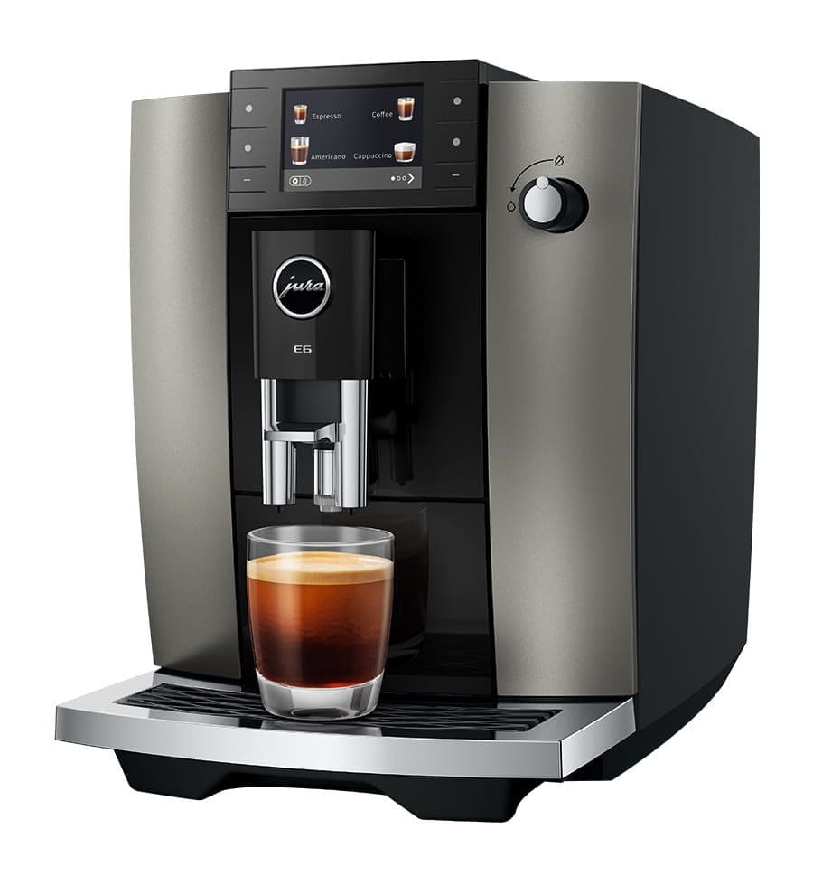 JURA E6 Kaffeevollautomat 15 bar 1,9 l AutoClean (Dark Inox (EC)) 15828
