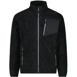 CMP Herren Unterjacke MAN JACKET, Größe 50 in Schwarz Schwarz