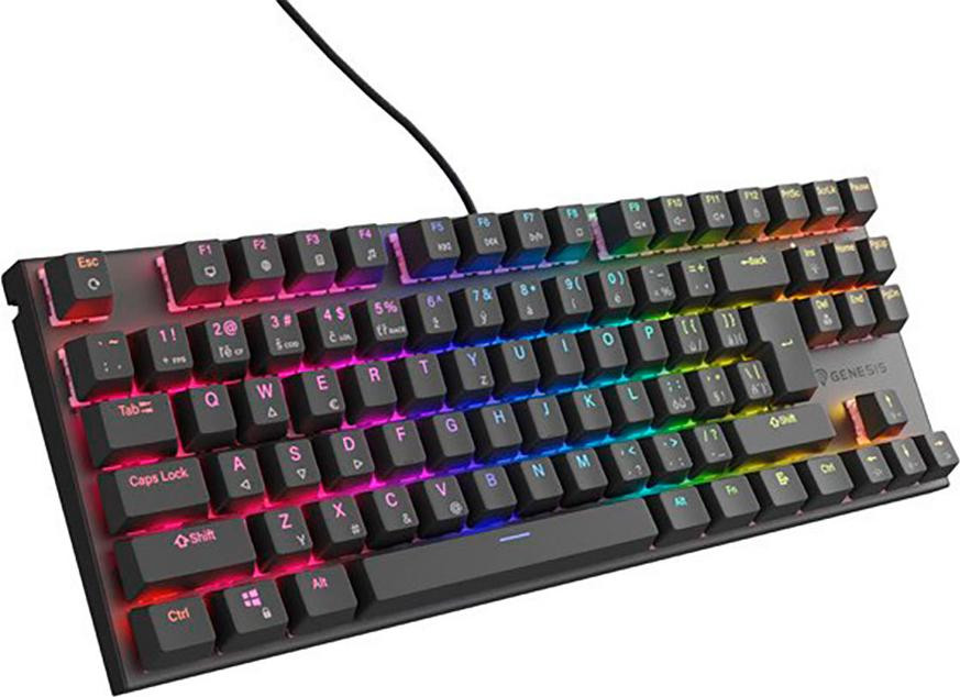 Genesis Thor 303 TKL RGB gaming-toetsenbord, Engels