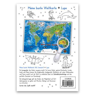 Meine bunte Weltkarte-Set, Sonstige von , E & Z Verlag GmbH, 978-3-96840-014-3
