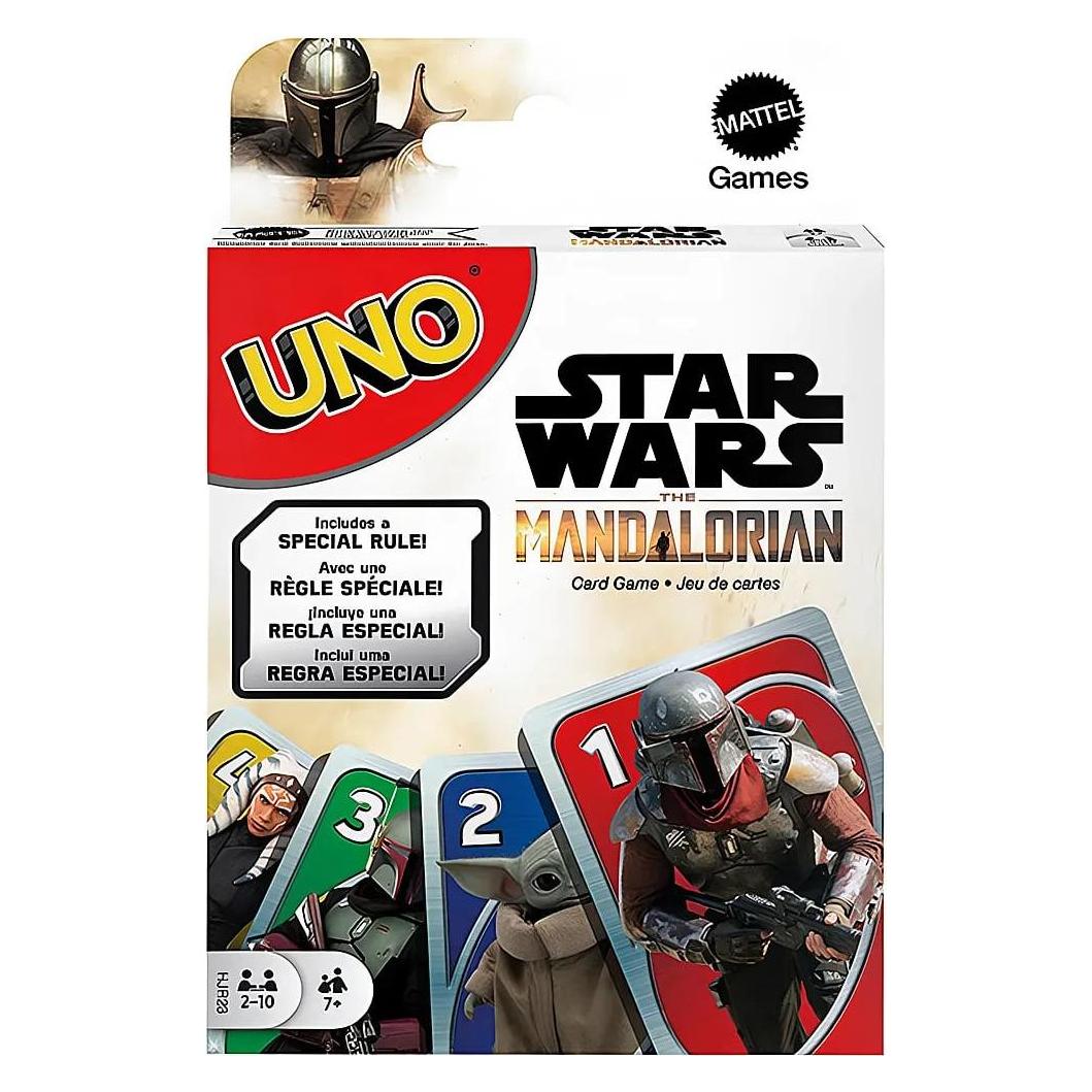 Mattel Games Uno Mandalorian (Deutsch, 2 - 10 Spieler) (HJR23)