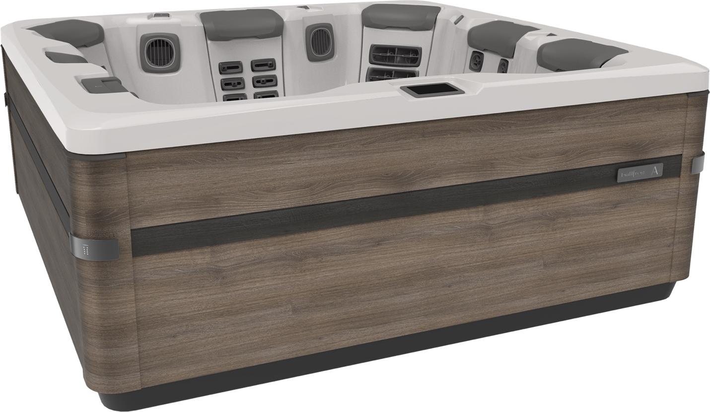 Bullfrog Spas A8L Select Whirlpool für 7 Personen 239x239x97cm Ebony / Timber
