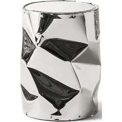 Tab U Beistelltisch 43 cm silberfarben