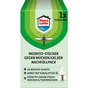 Nexa-Lotte Mückenstecker-Nachfüller Moskito, für 30m³, bis zu 50 Nächte