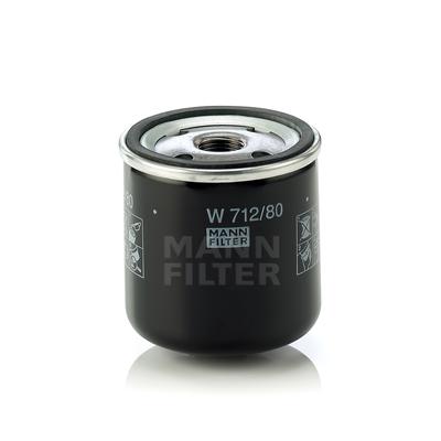 MANN-FILTER Ölfilter SAAB W 712/80 9309576,932037,9320375 Motorölfilter,Filter für Öl 55560202,93186554,30548485,7496144,7894066,914444,9144445,930957